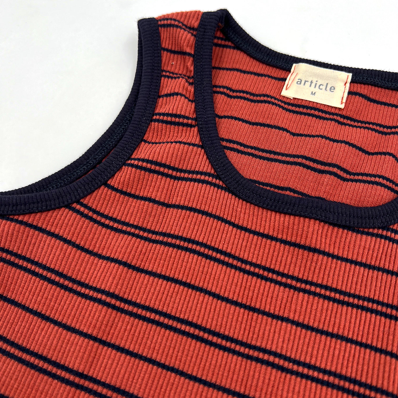 Ribbed Striped Tank