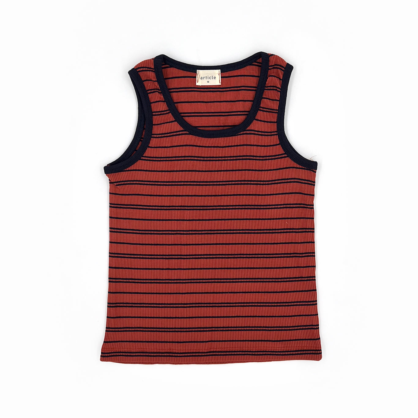 Ribbed Striped Tank