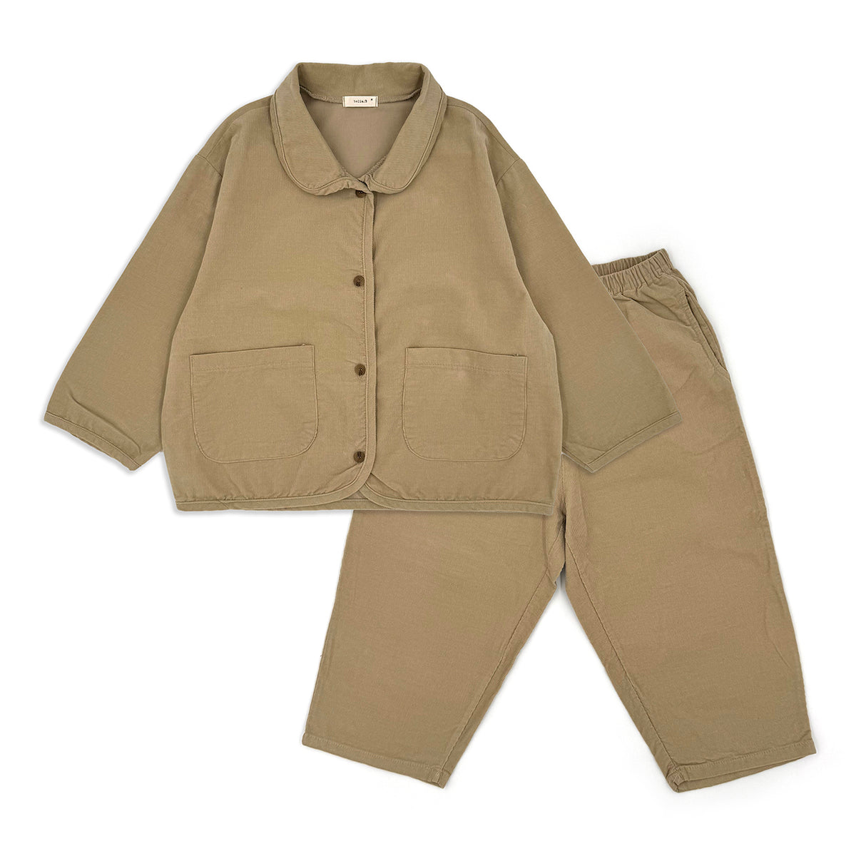 DELICIOUS CORDUROY SET UP デリシャツ サイズＬ CORDUROY MIDI SHIRT DRESS - BLACK | COS