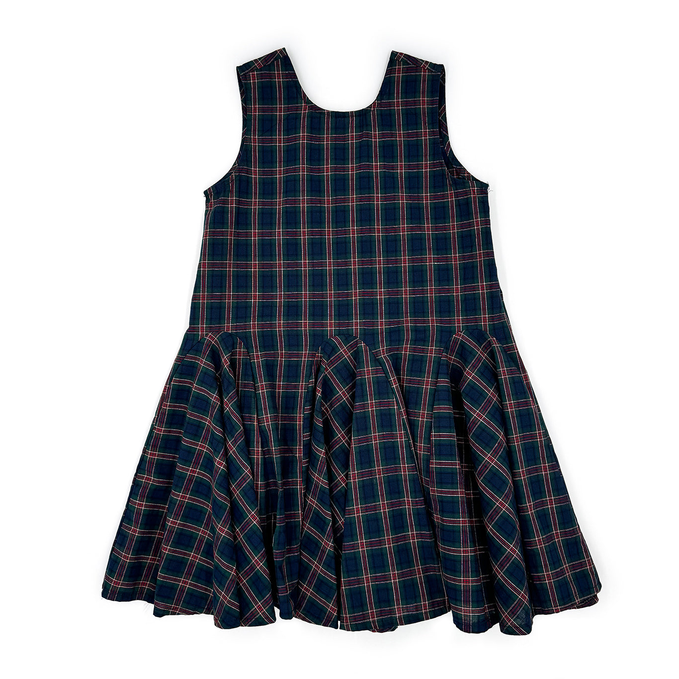 Tartan Flounce Dress