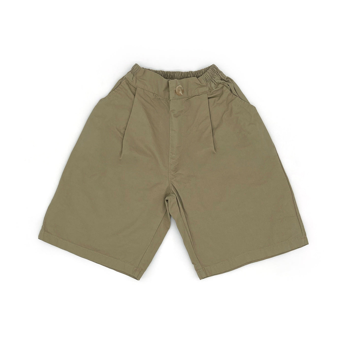 Pintuck Bermuda Shorts