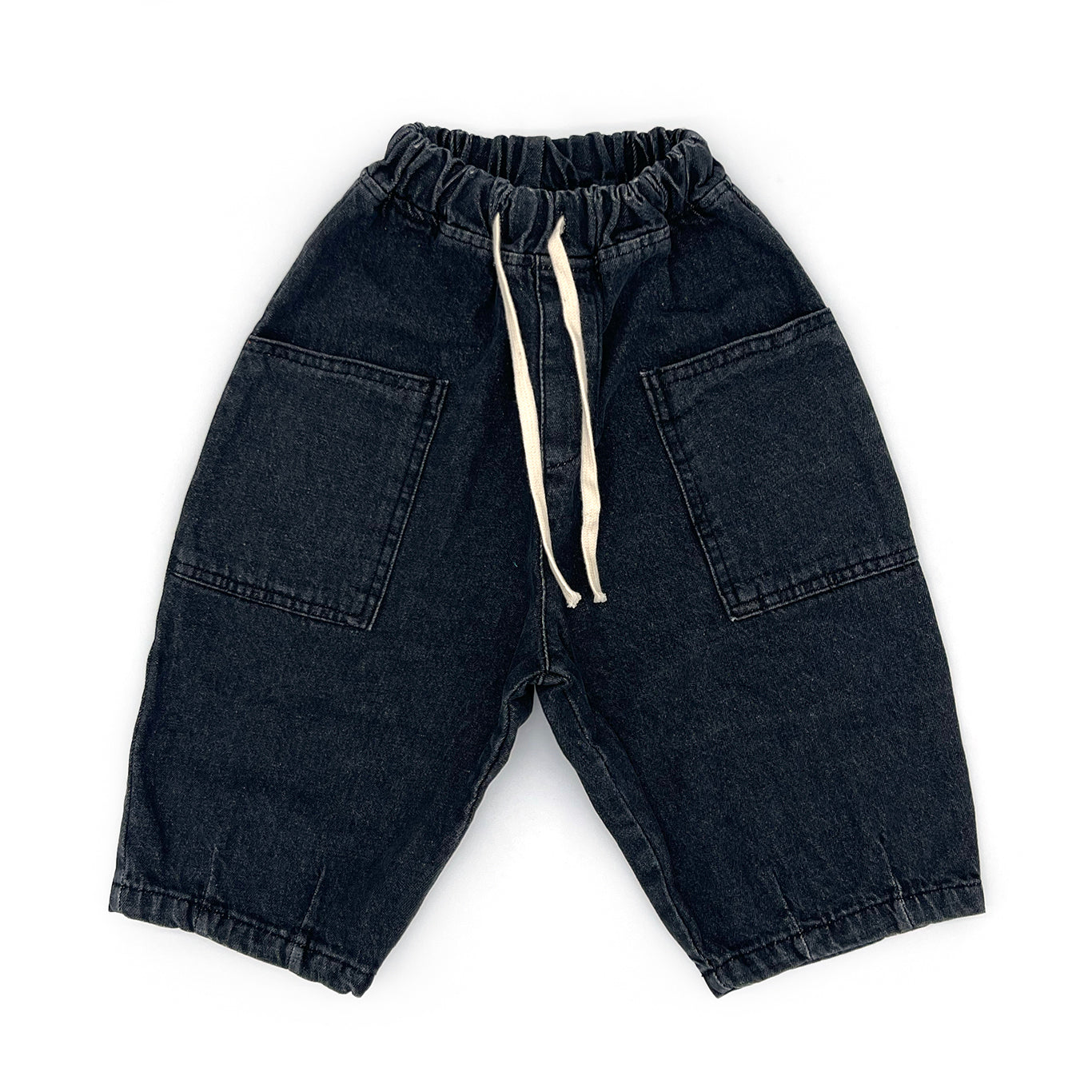 Barrel Leg Denim Pants