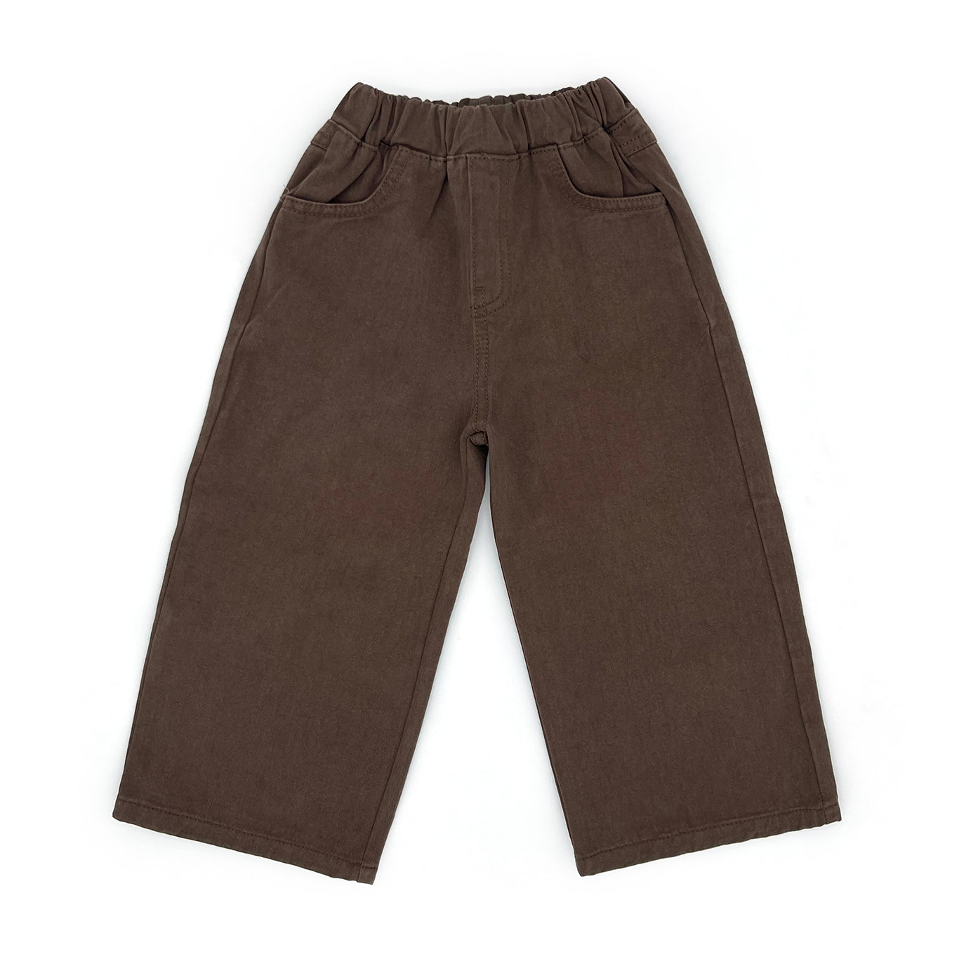 Brown Pull On Pants