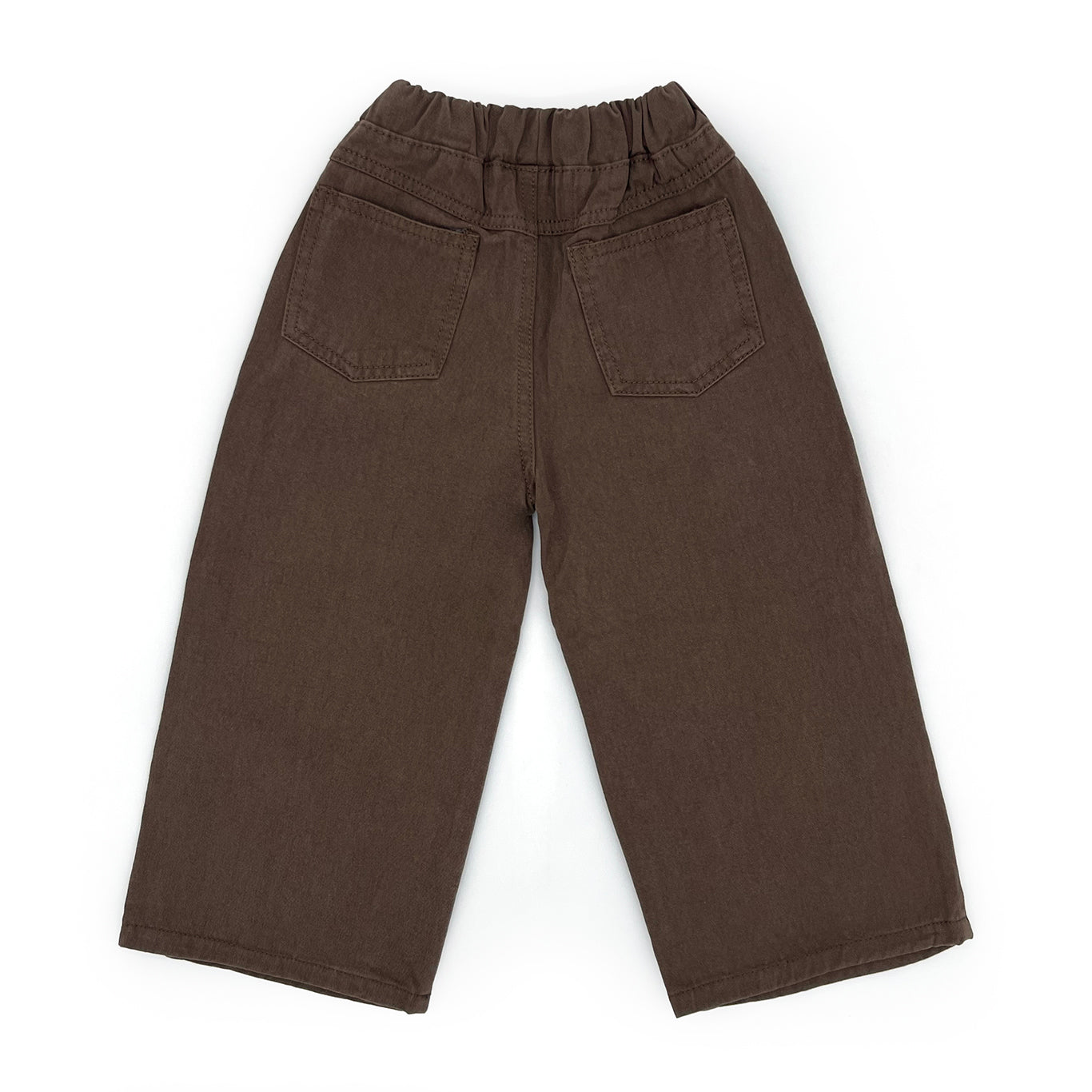 Brown Pull On Pants