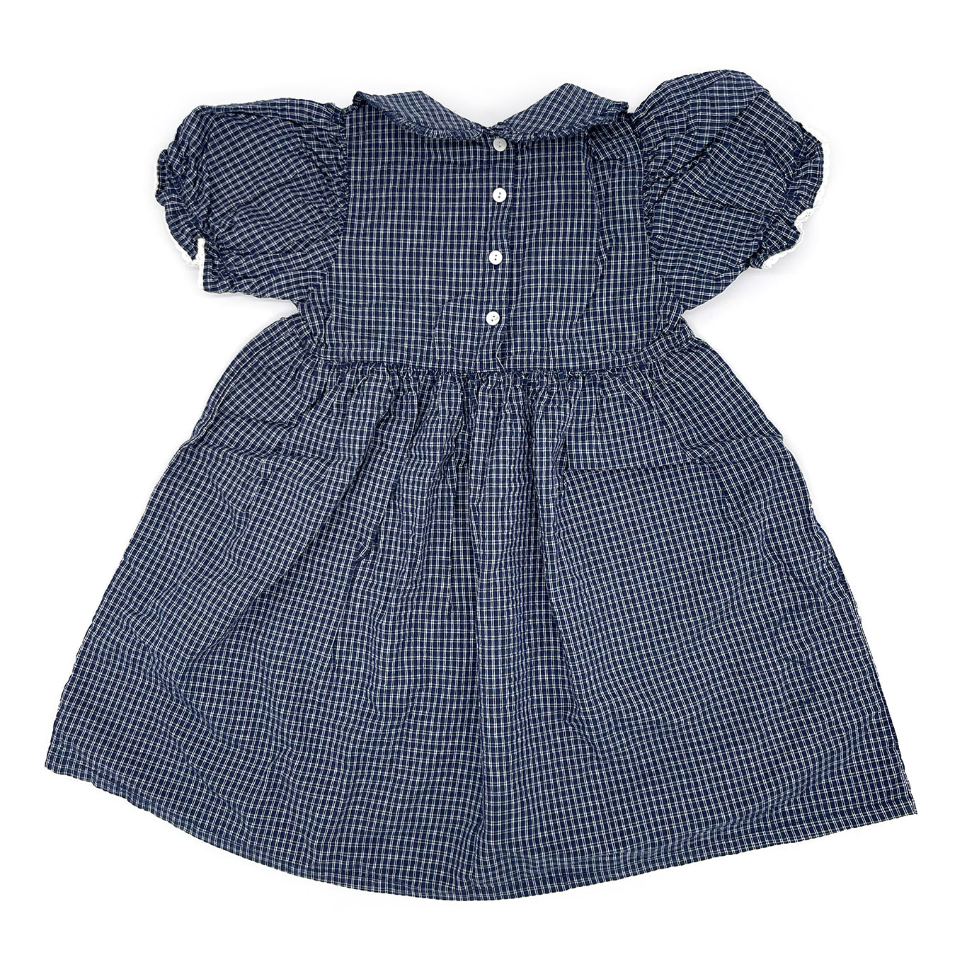 Marine Bell Check Dress