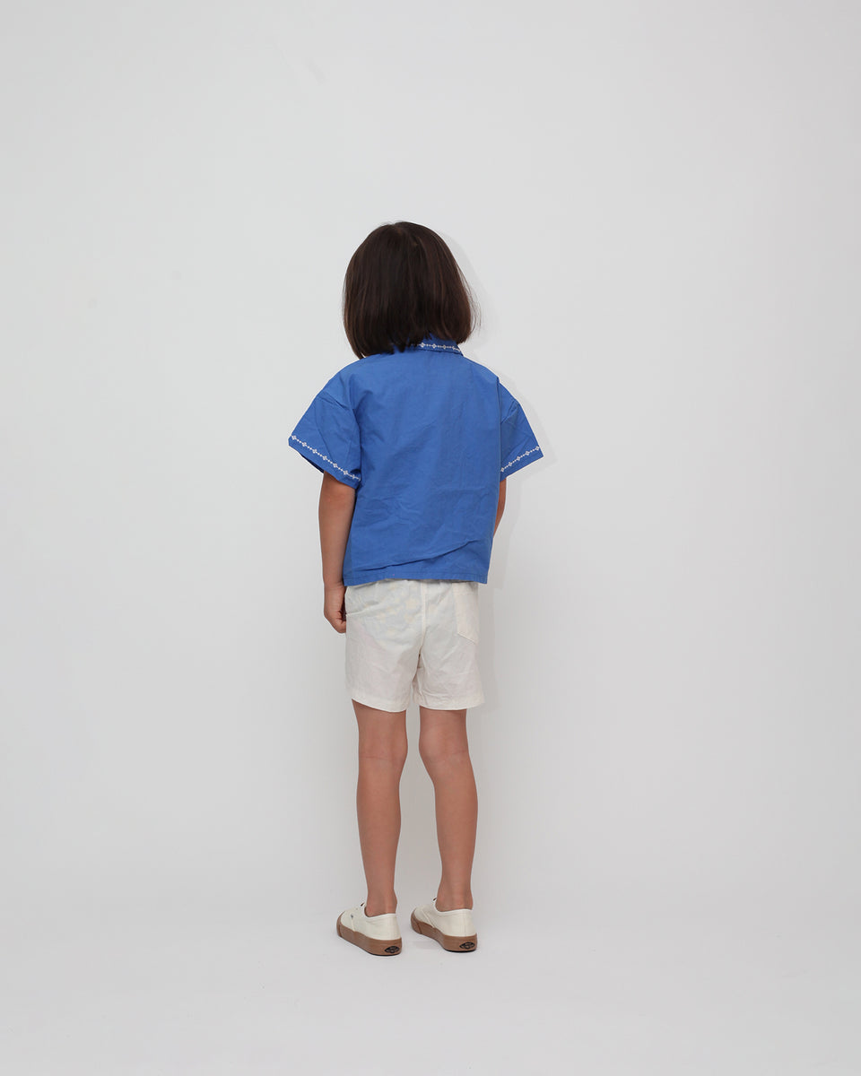 aco 　MEDI CROSS STITCH SHIRT Comfort Stretch Non-Iron Solid Dress Shirt With Contrast