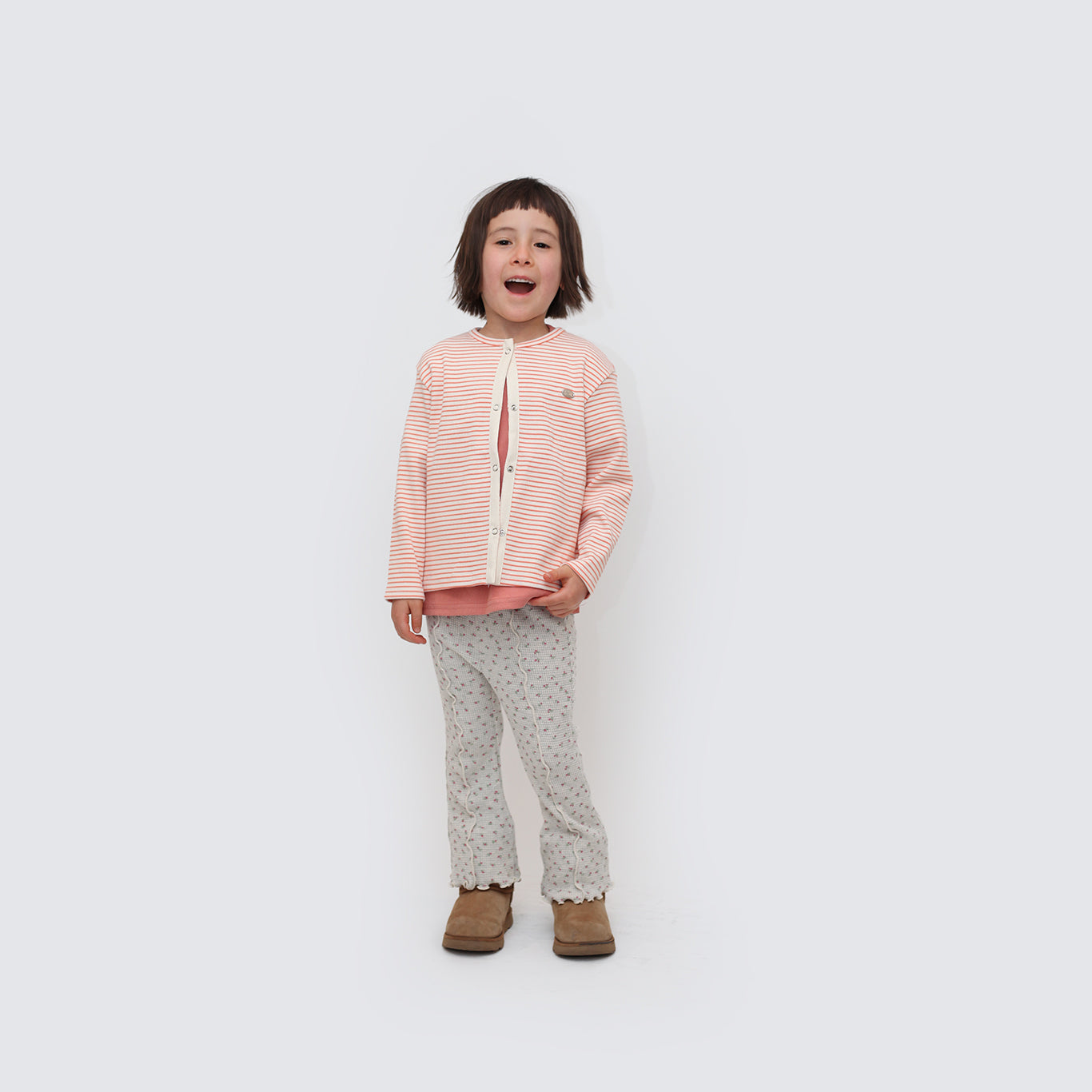 Twin Ribbed Cardigan Set