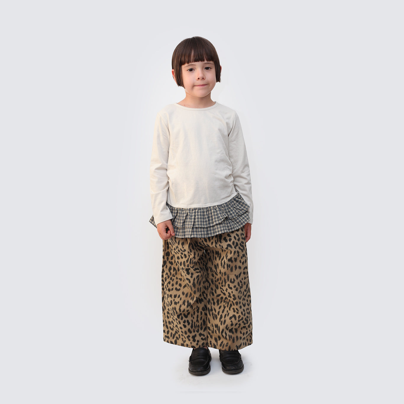 Leopard Pull On Pants