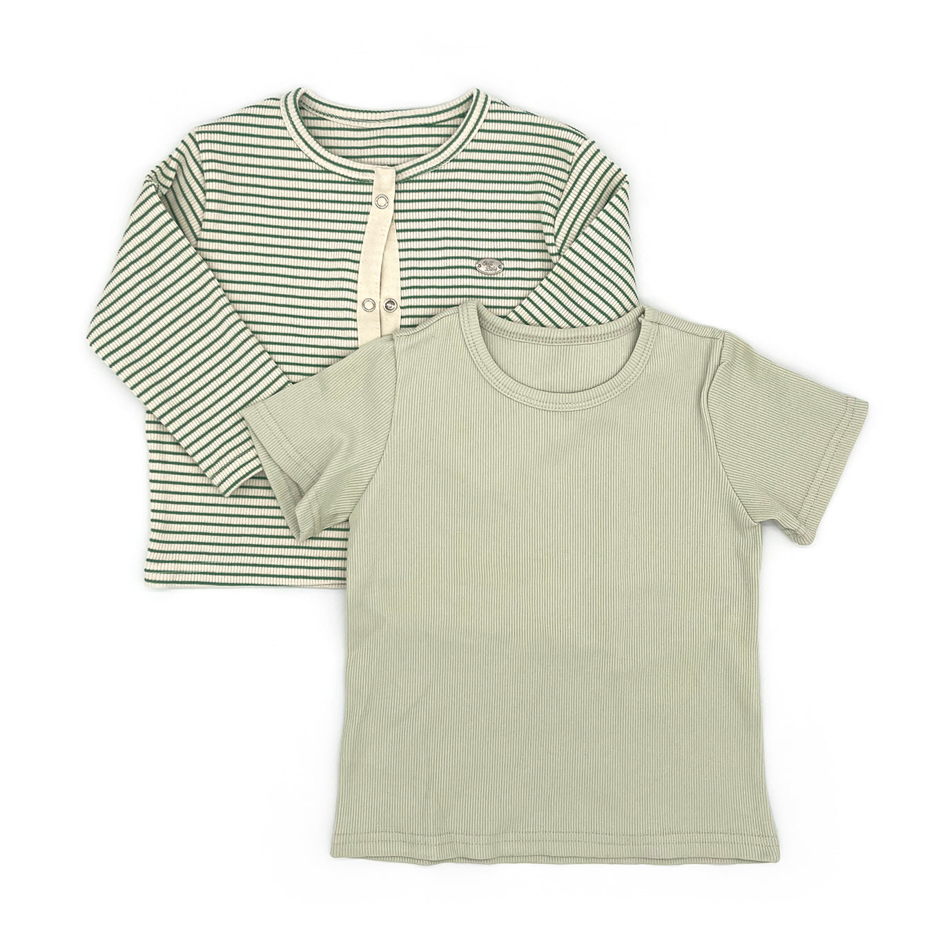 Twin Ribbed Cardigan Set