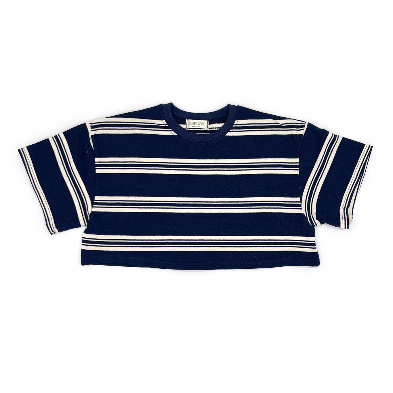 Striped Crop Tee