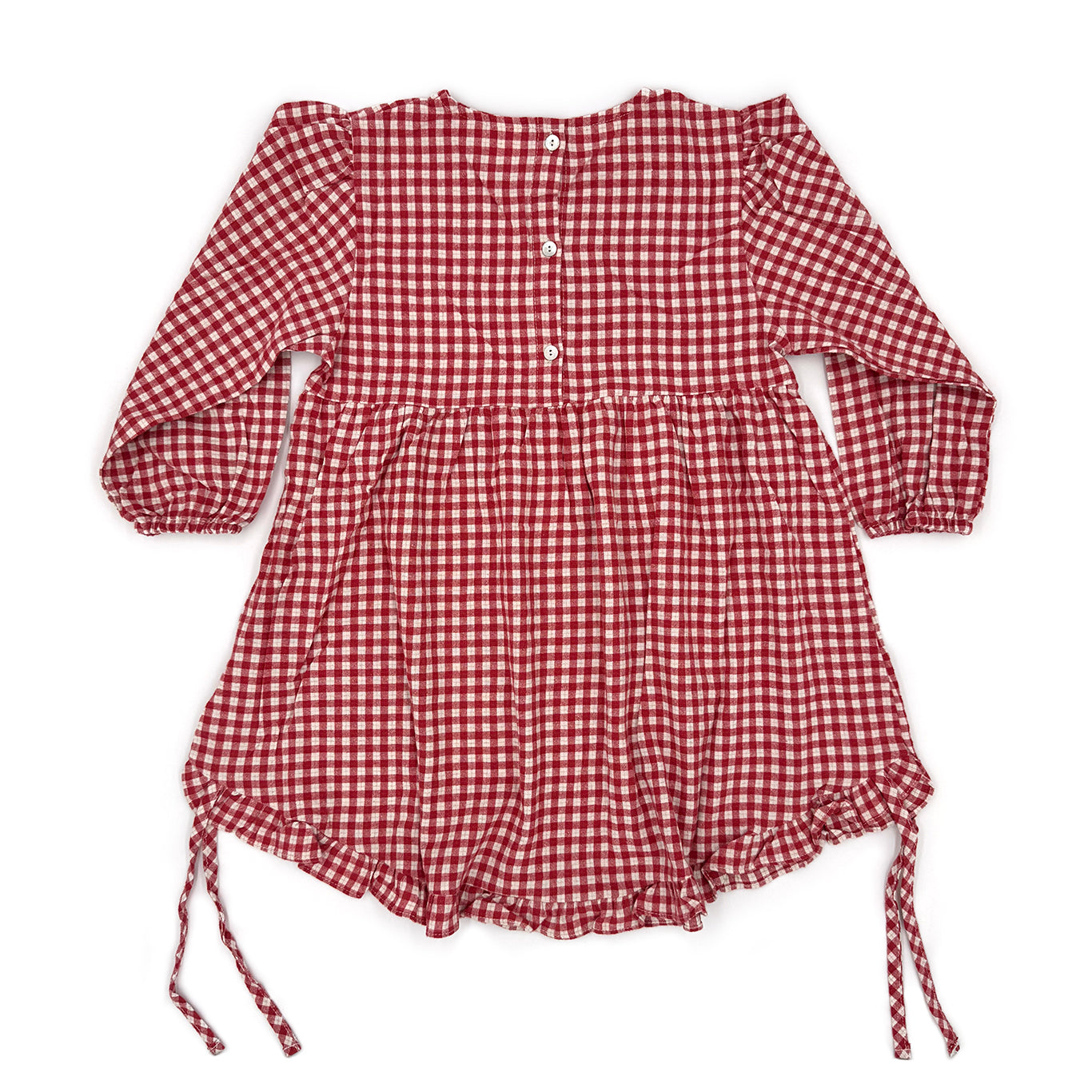 Cat Gingham Dress