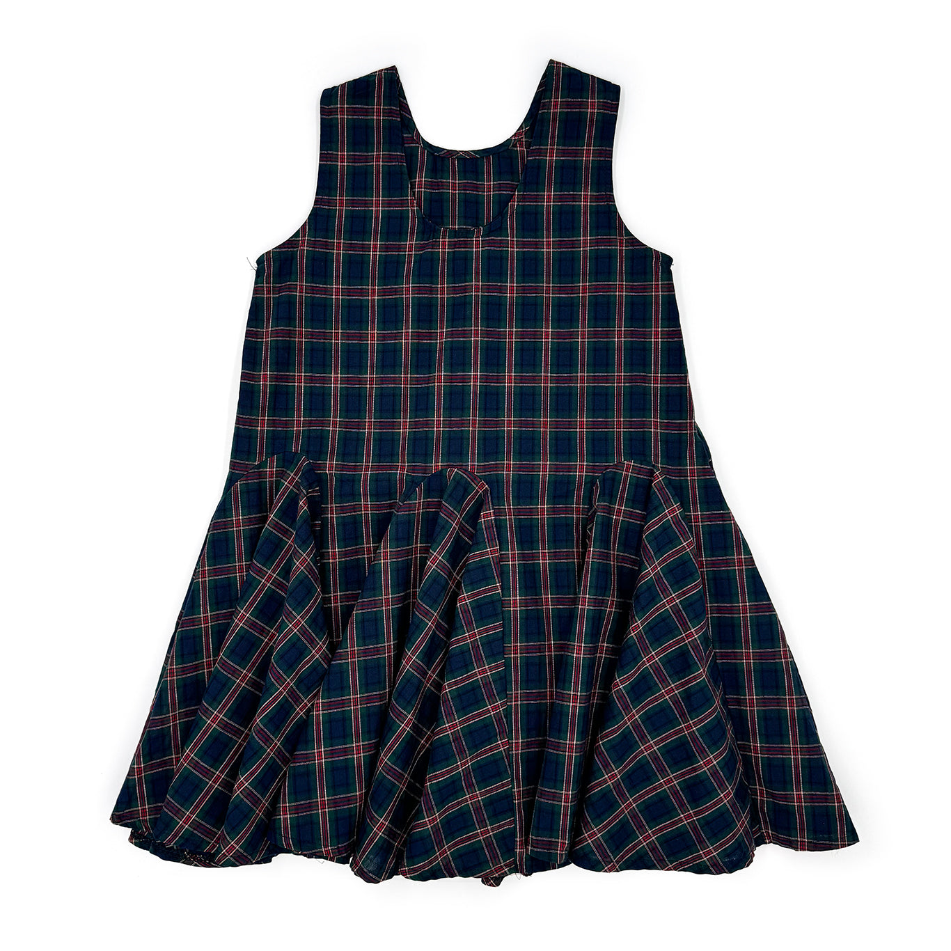 Tartan Flounce Dress