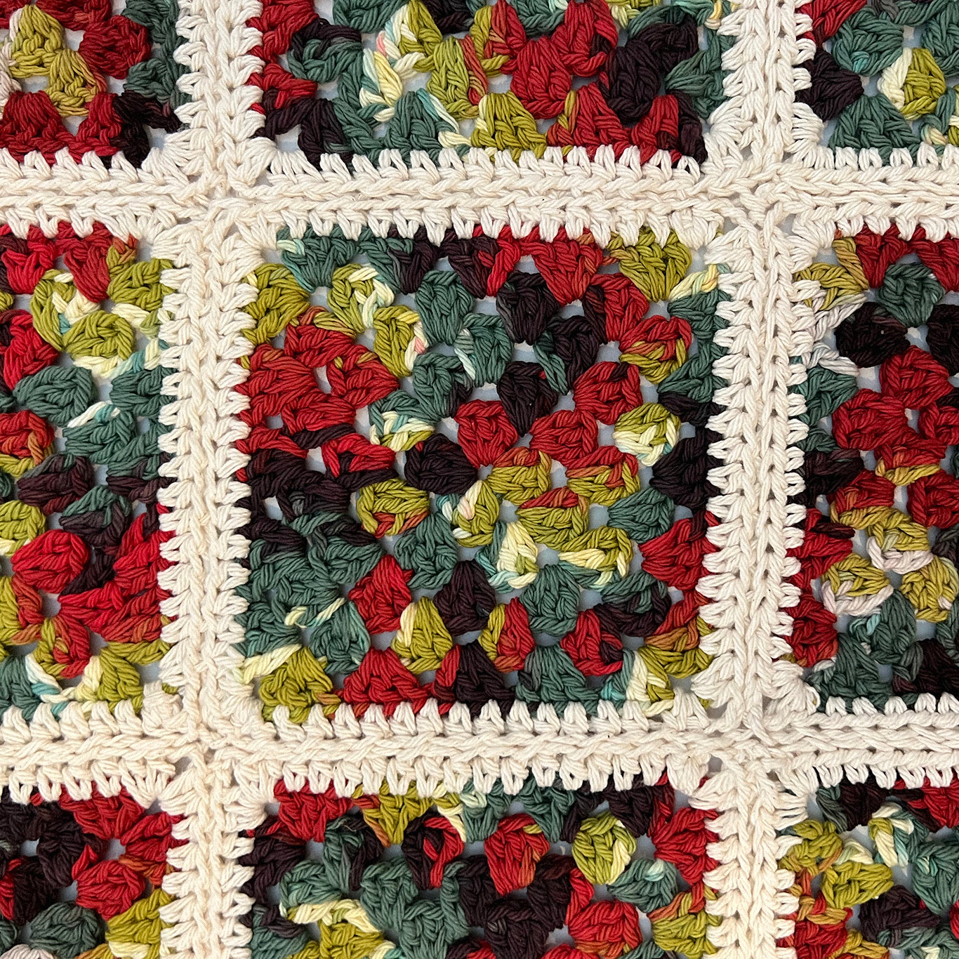 Granny Squares Lap Blanket