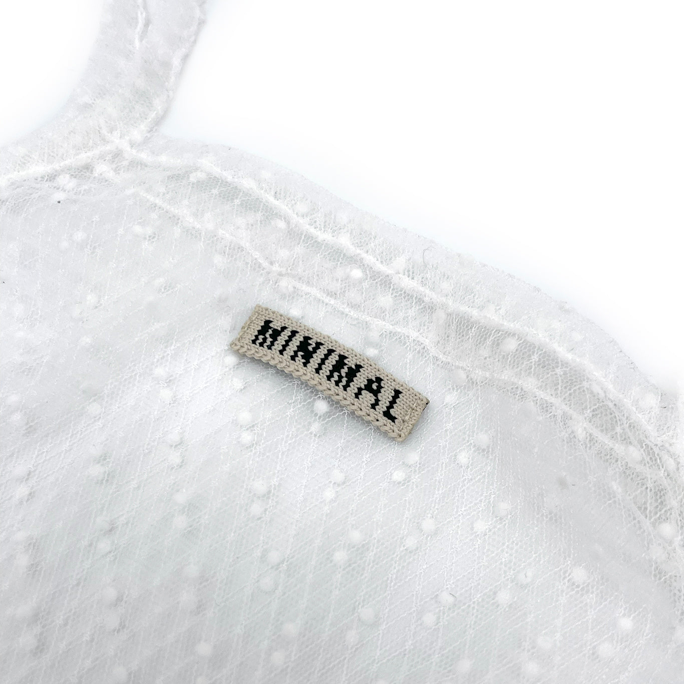 Sheer Swiss Dot Layering Dress