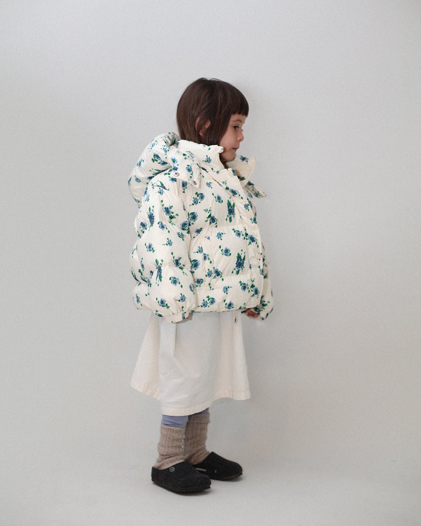 Printed Puffer Jacket