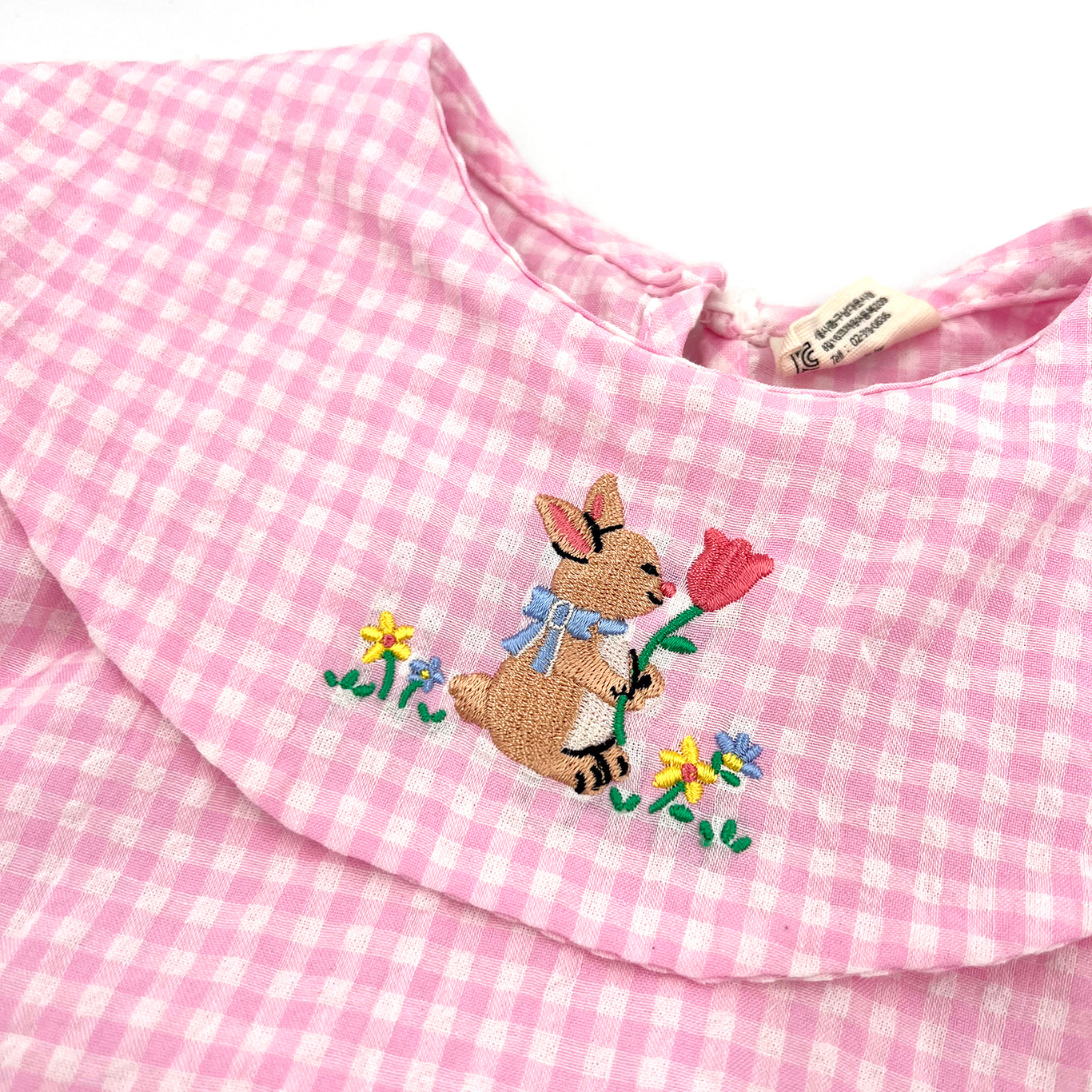 Rabbit Embroidered Blouse
