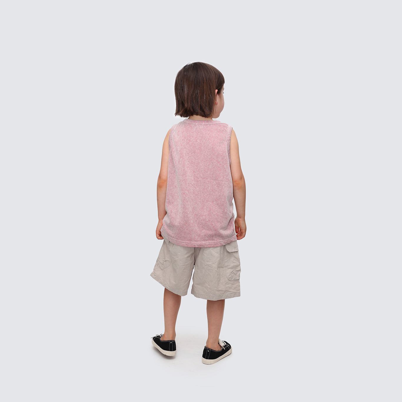 Two Tone Ribbed Tank