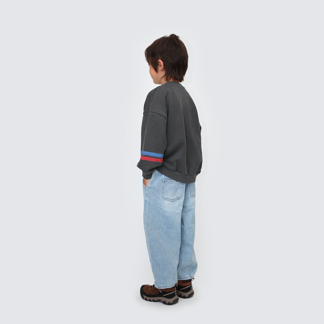 Two Stripe Pigment Sweatshirt