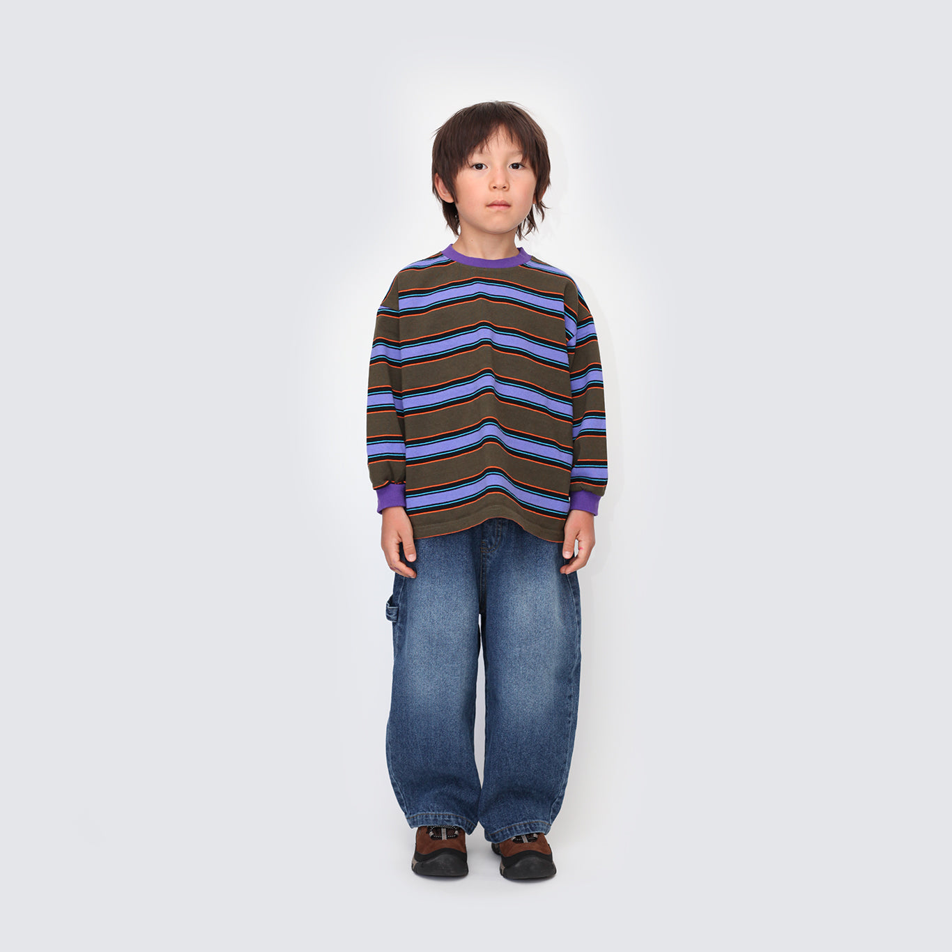 Heavy Cotton Striped Long Sleeve