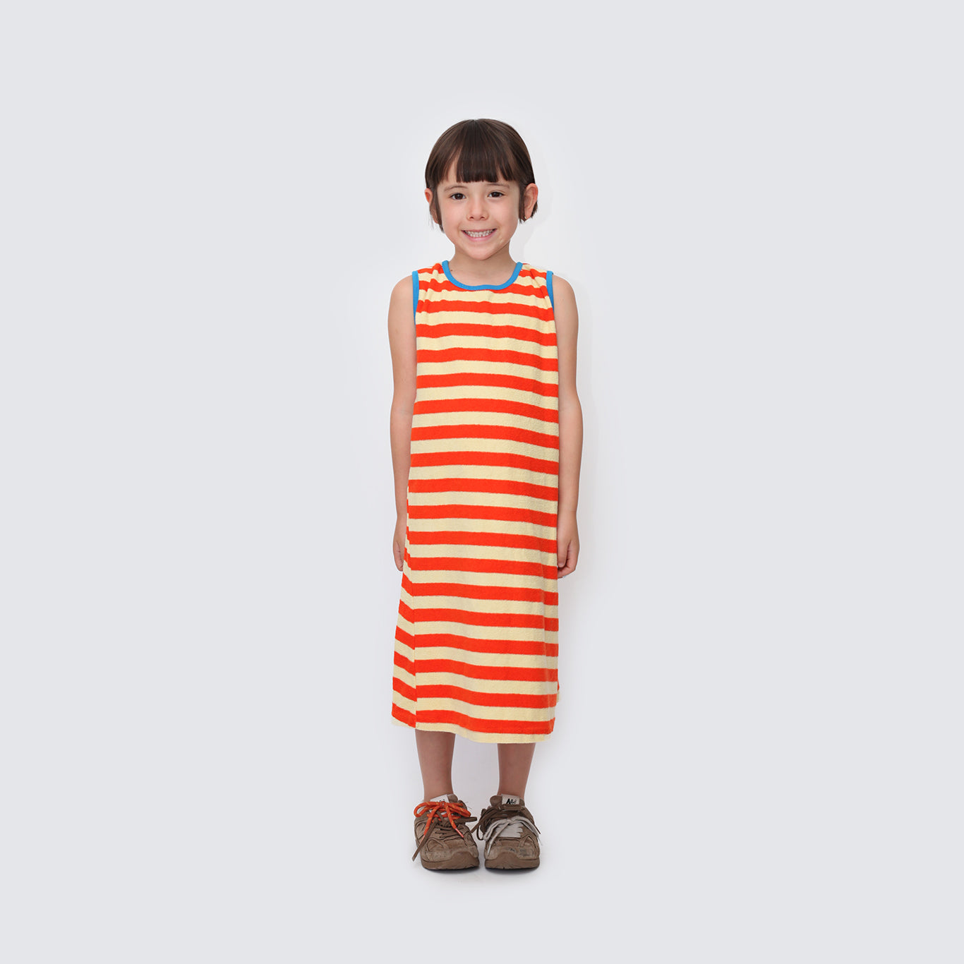 Striped Towel Maxi Dress