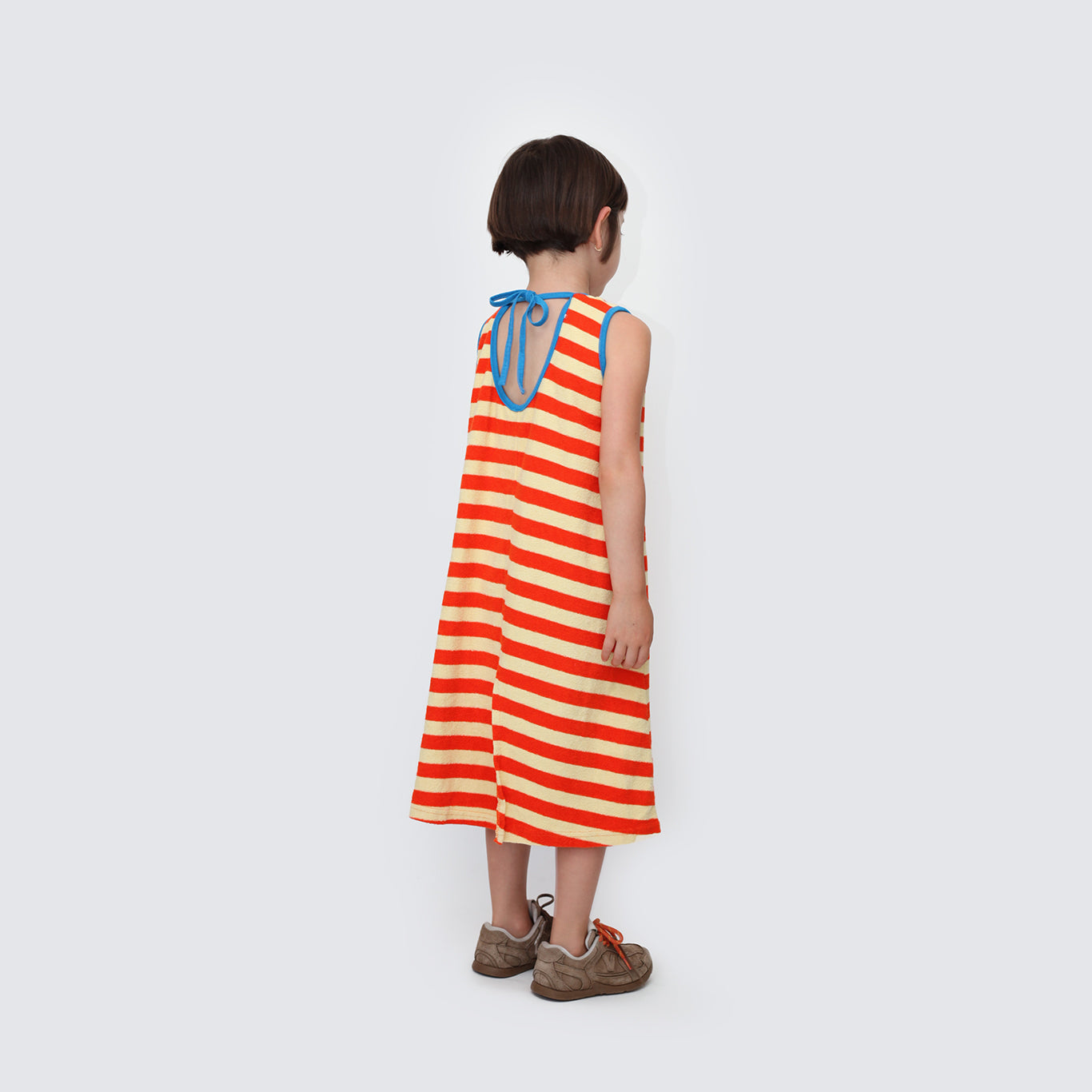 Striped Towel Maxi Dress
