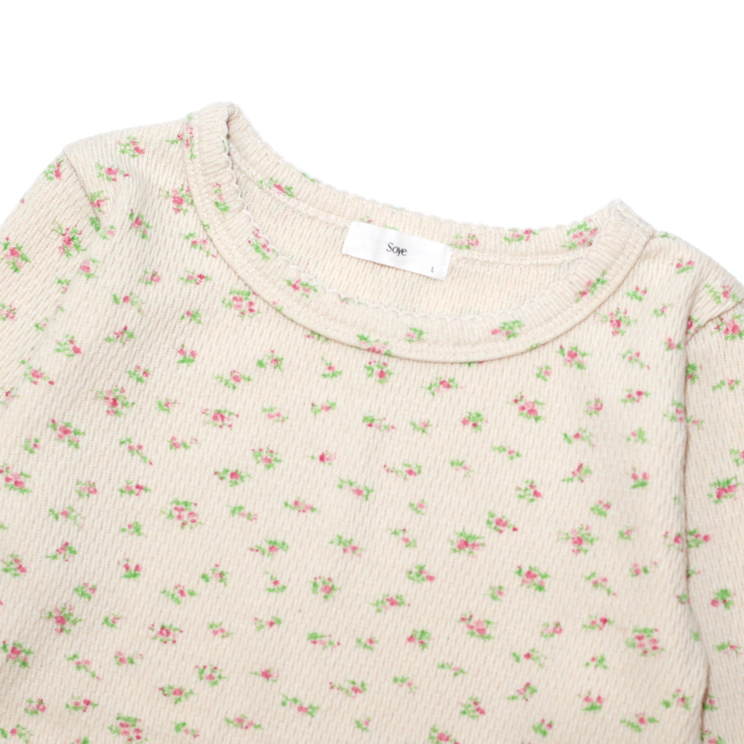 Flower Waffle Tee