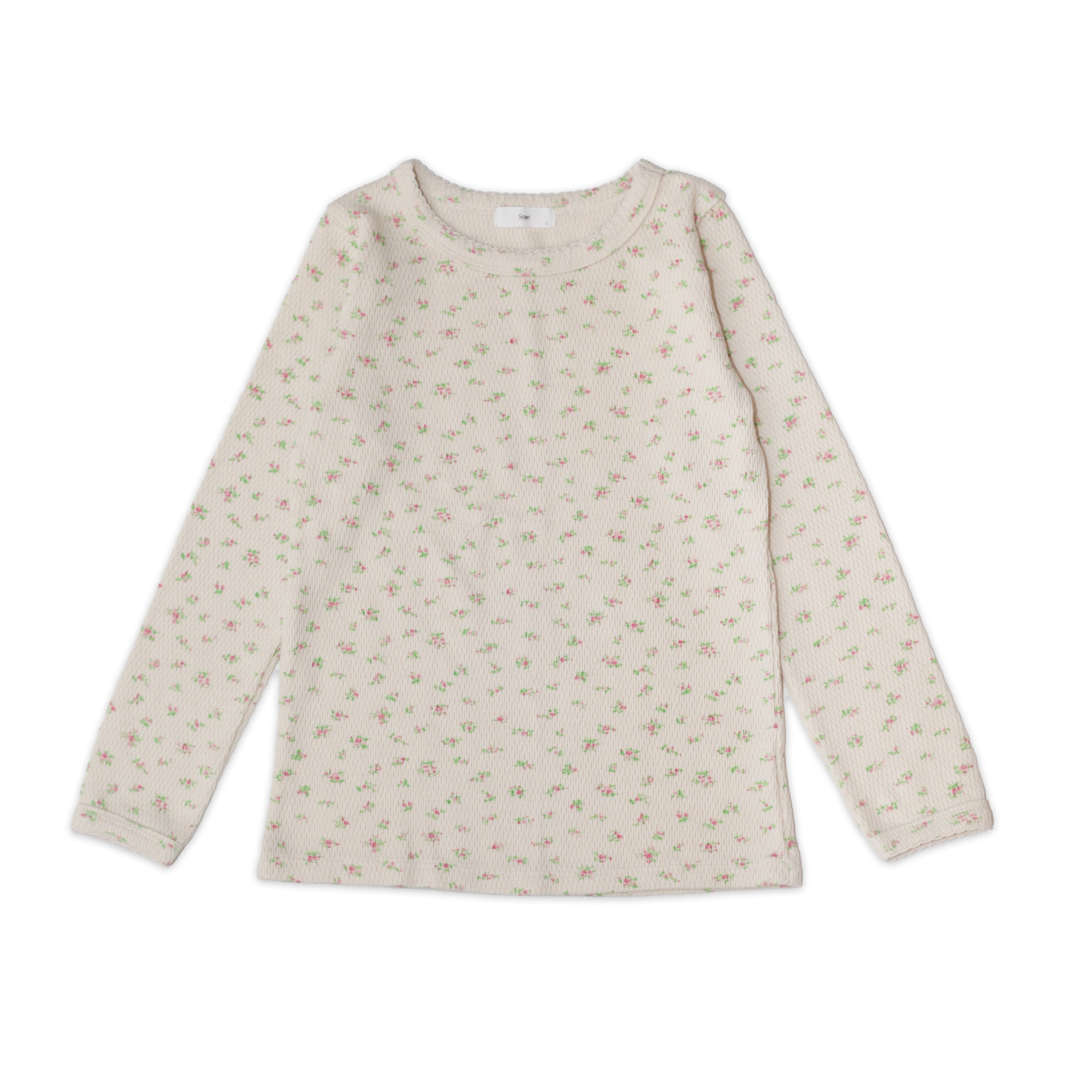 Flower Waffle Tee