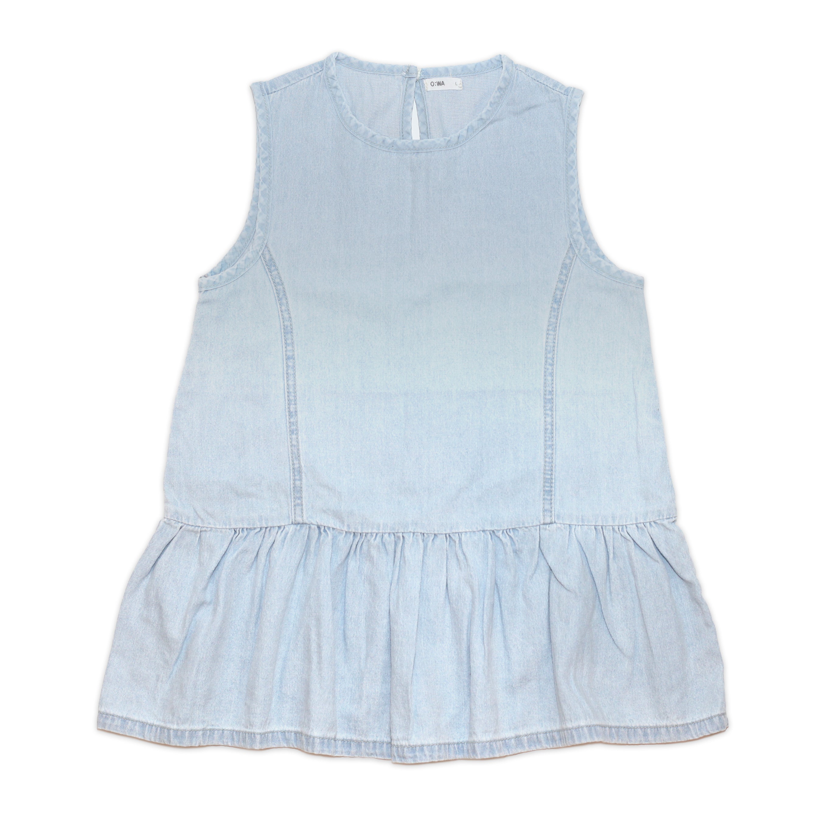 Panel Denim One Piece