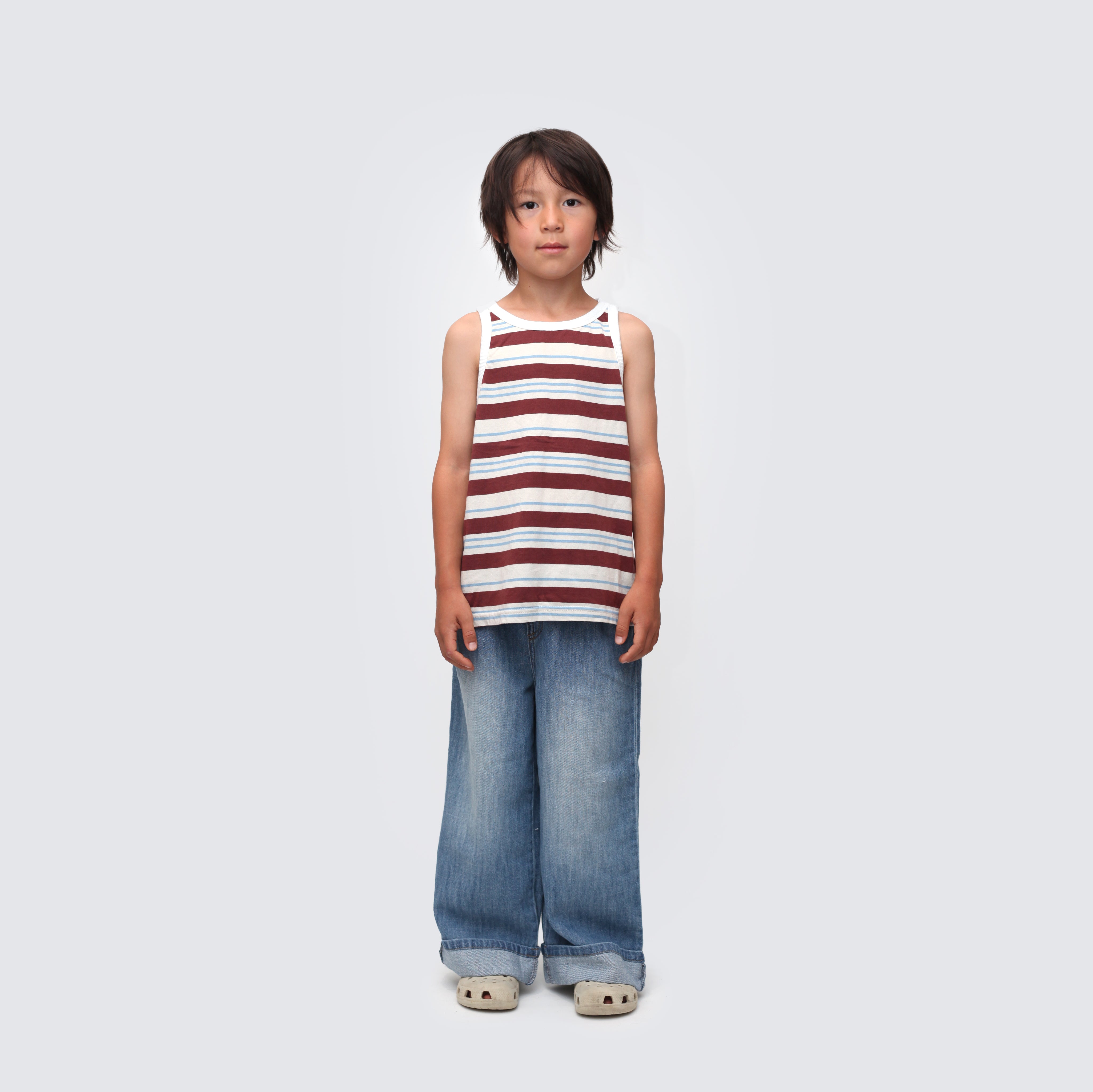 Soft Brushed Denim Pants