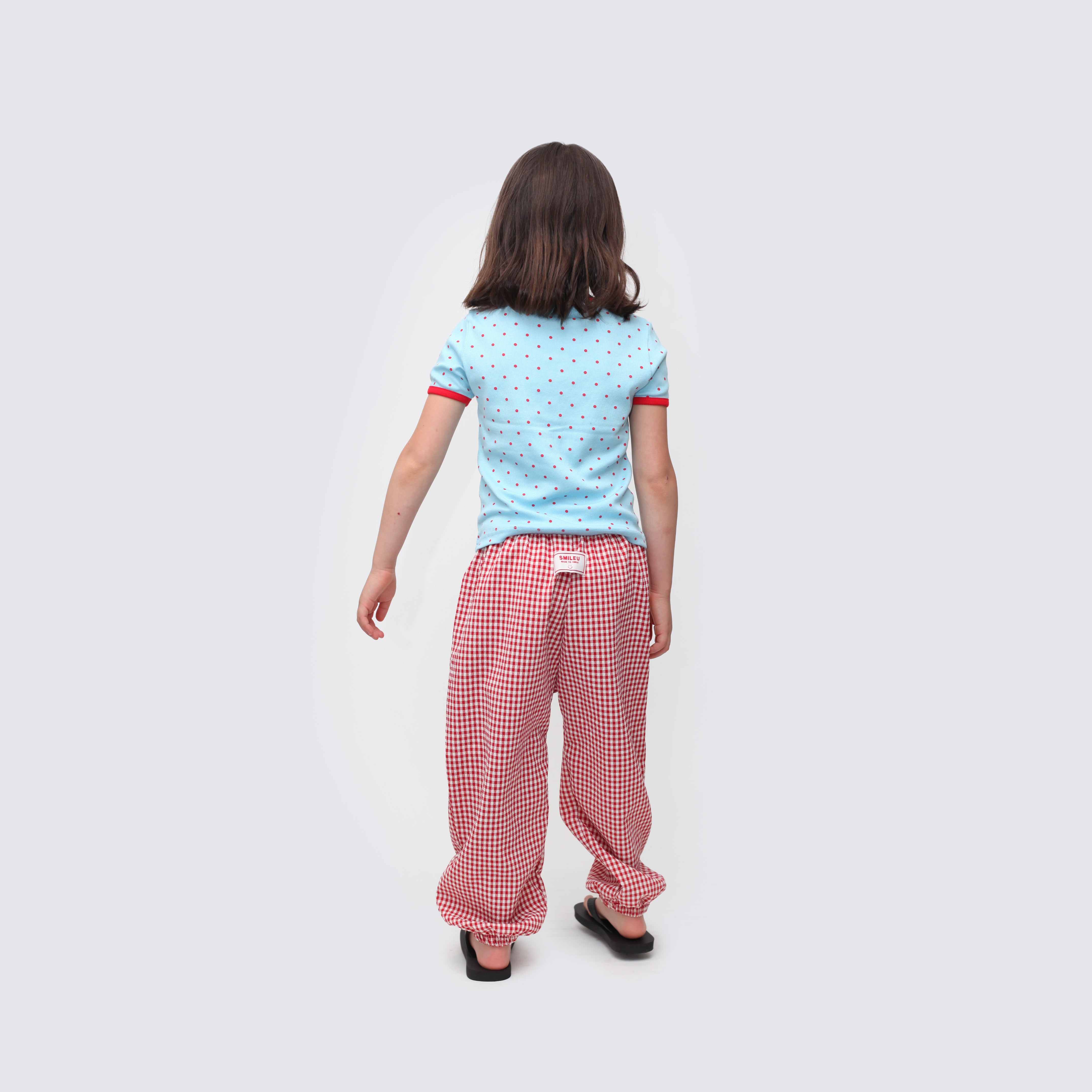 Check Jogger Pants