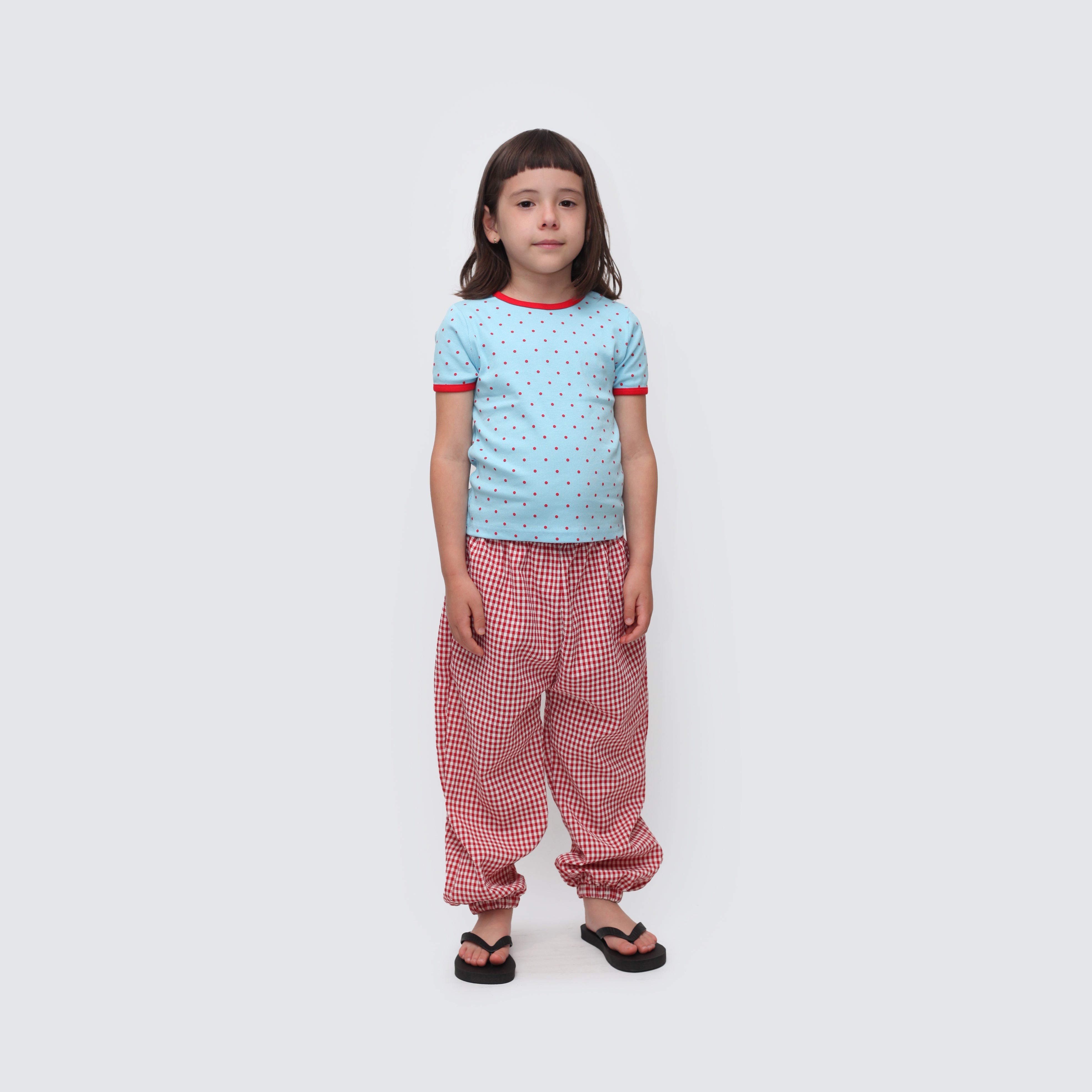 Check Jogger Pants