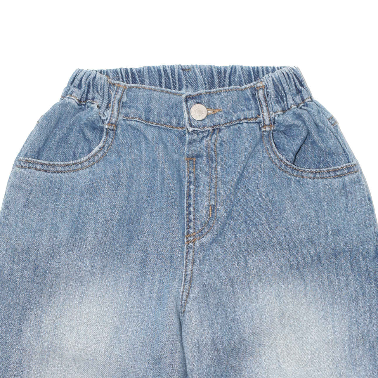 Soft Brushed Denim Pants