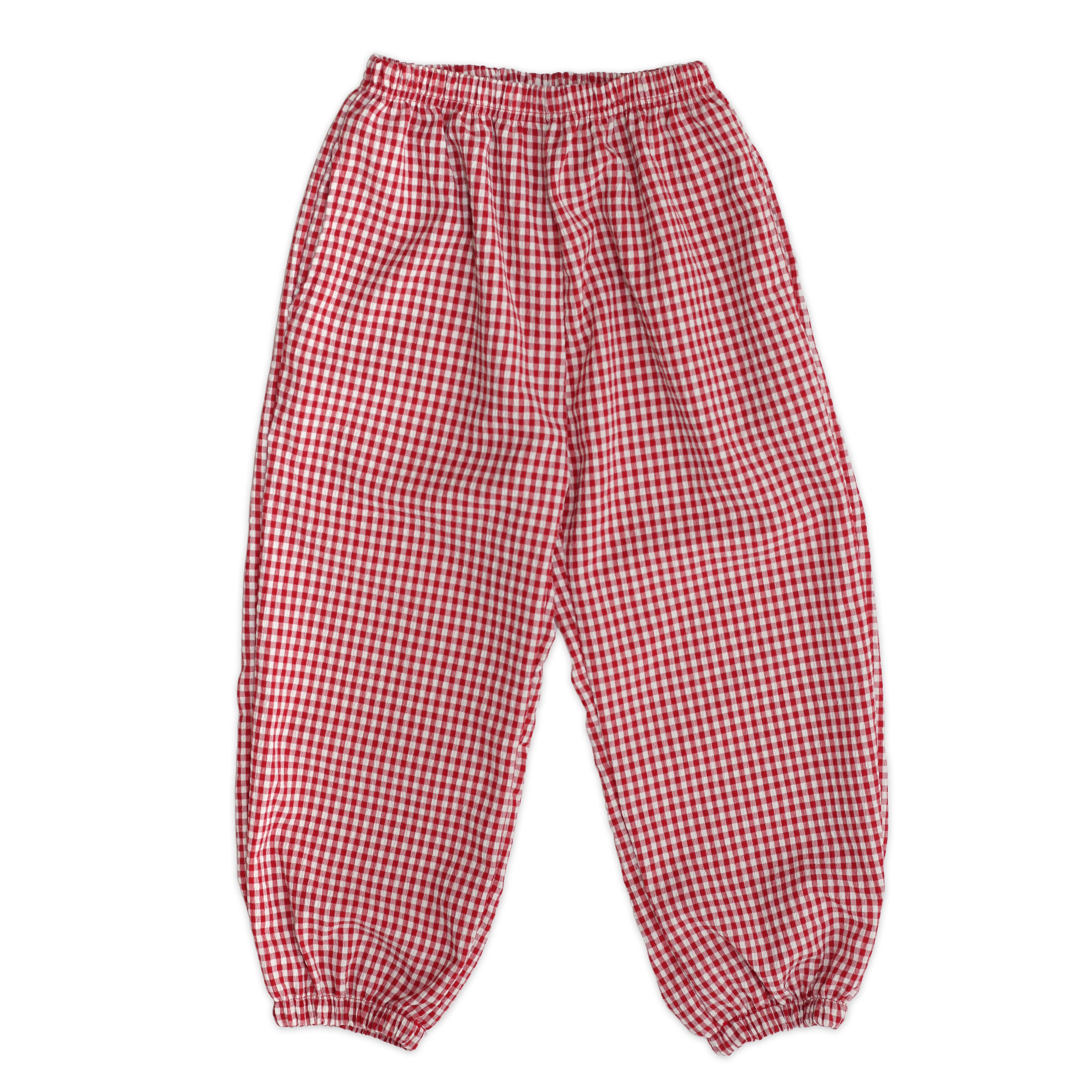 Check Jogger Pants